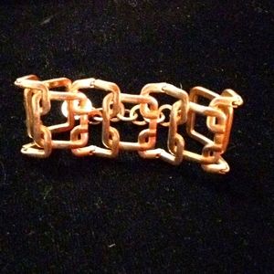 Vintage Crown Trifari link bracelet
